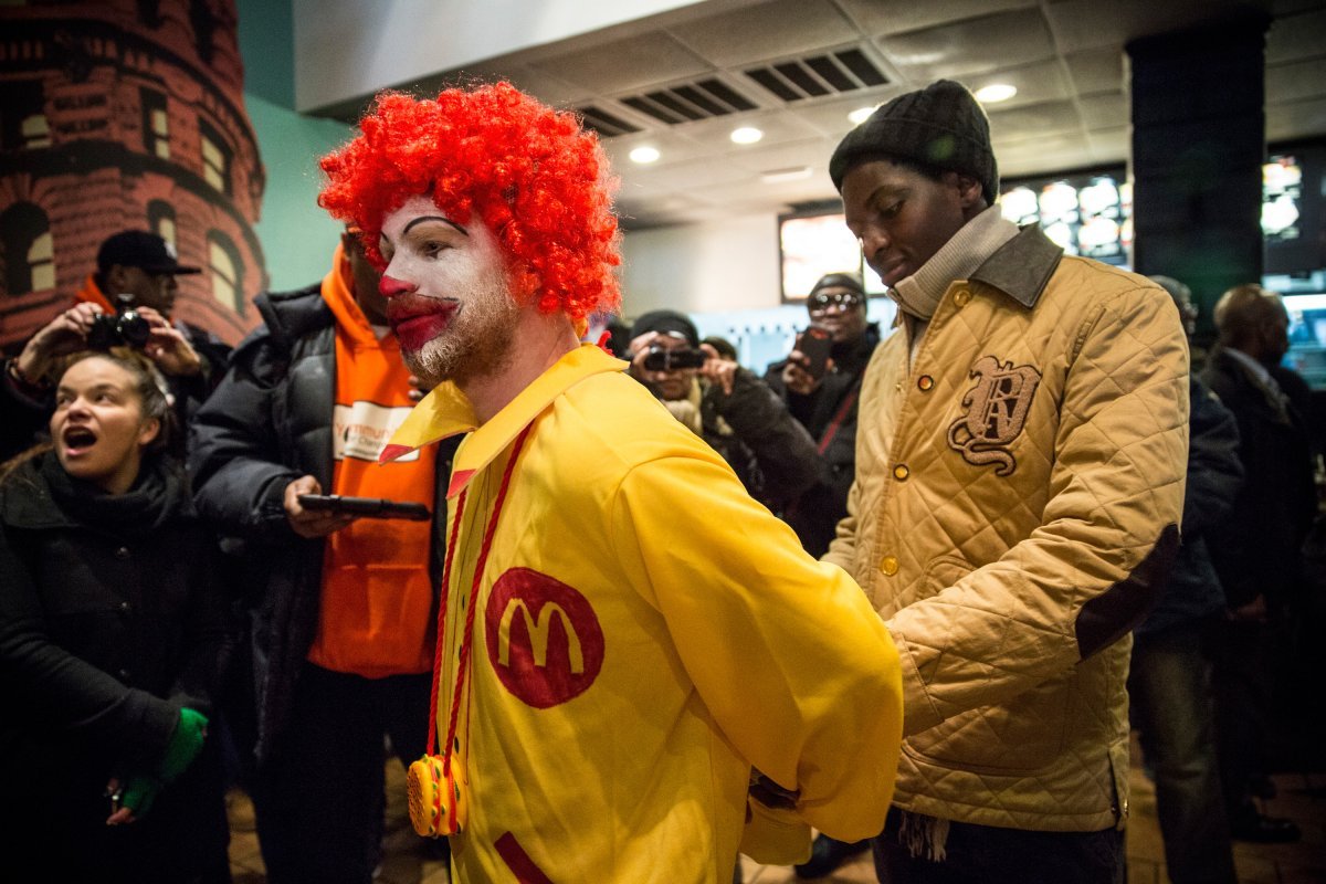 Ronald McDonald arrested